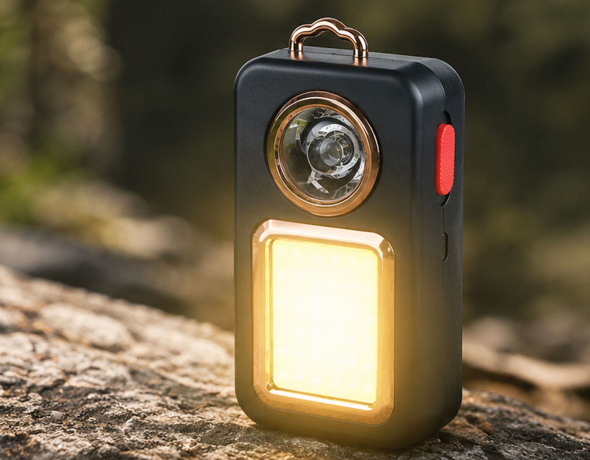 Solar Camping Lantern | USB Rechargeable LED Tent Light for Hiking & Emergencies